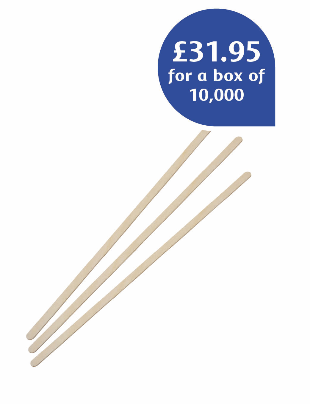 Hot Drink Wooden Stirrers | Thirsty Work