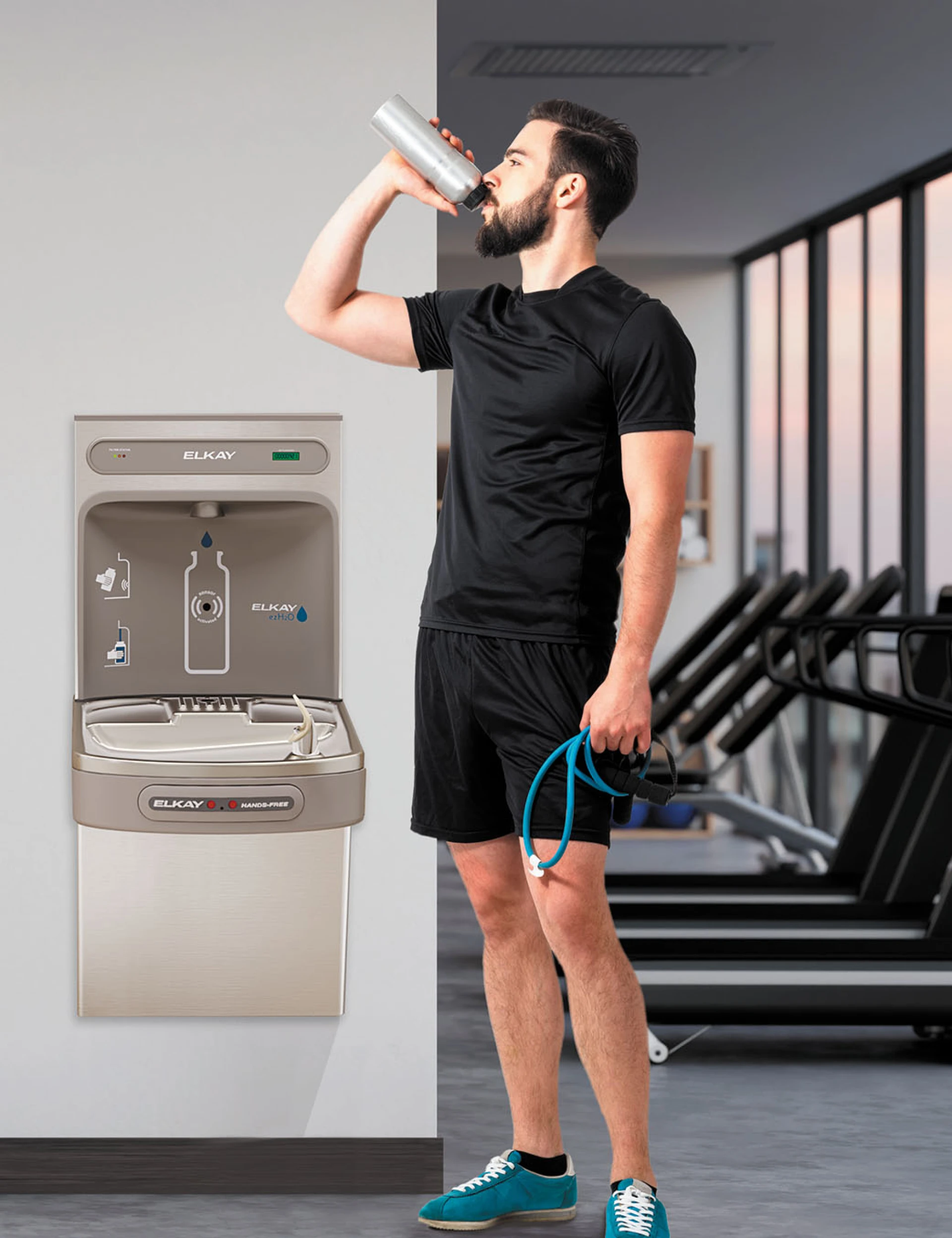 Indoor Bottle Filling Station