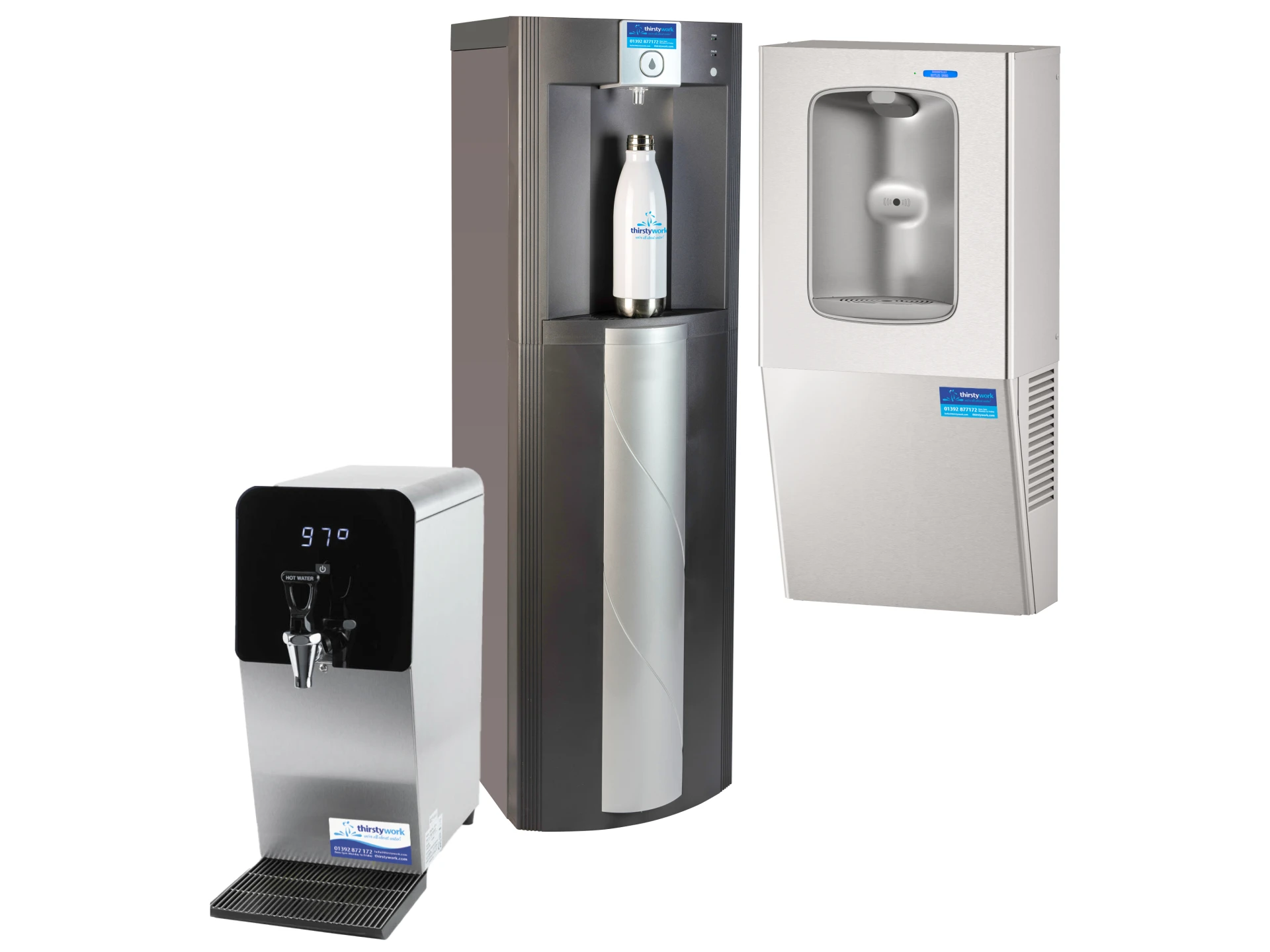 Drinking water provision on a large scale