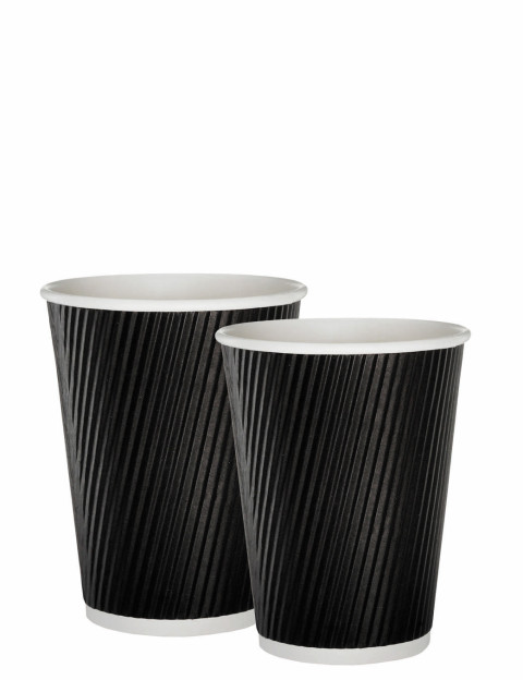 12oz Ripple Wall Hot Drinks Paper Cup | Thirsty Work