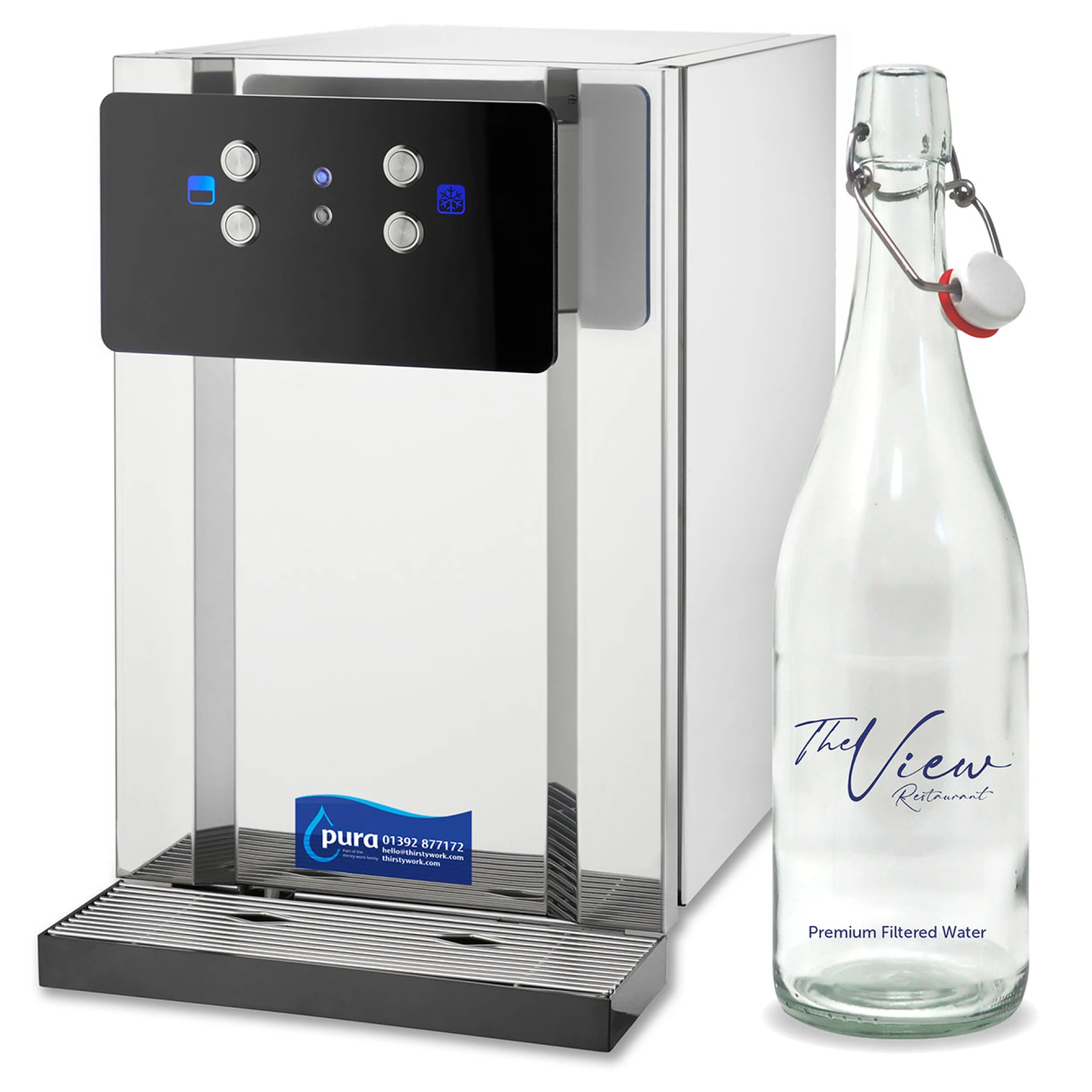 Less bottled water, better access to refills