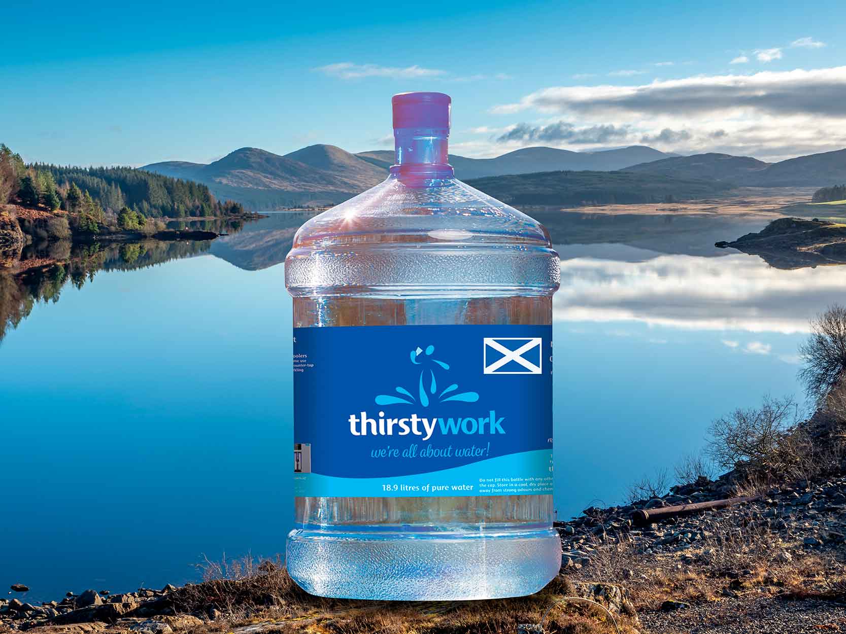 Scottish Sourced Spring Water