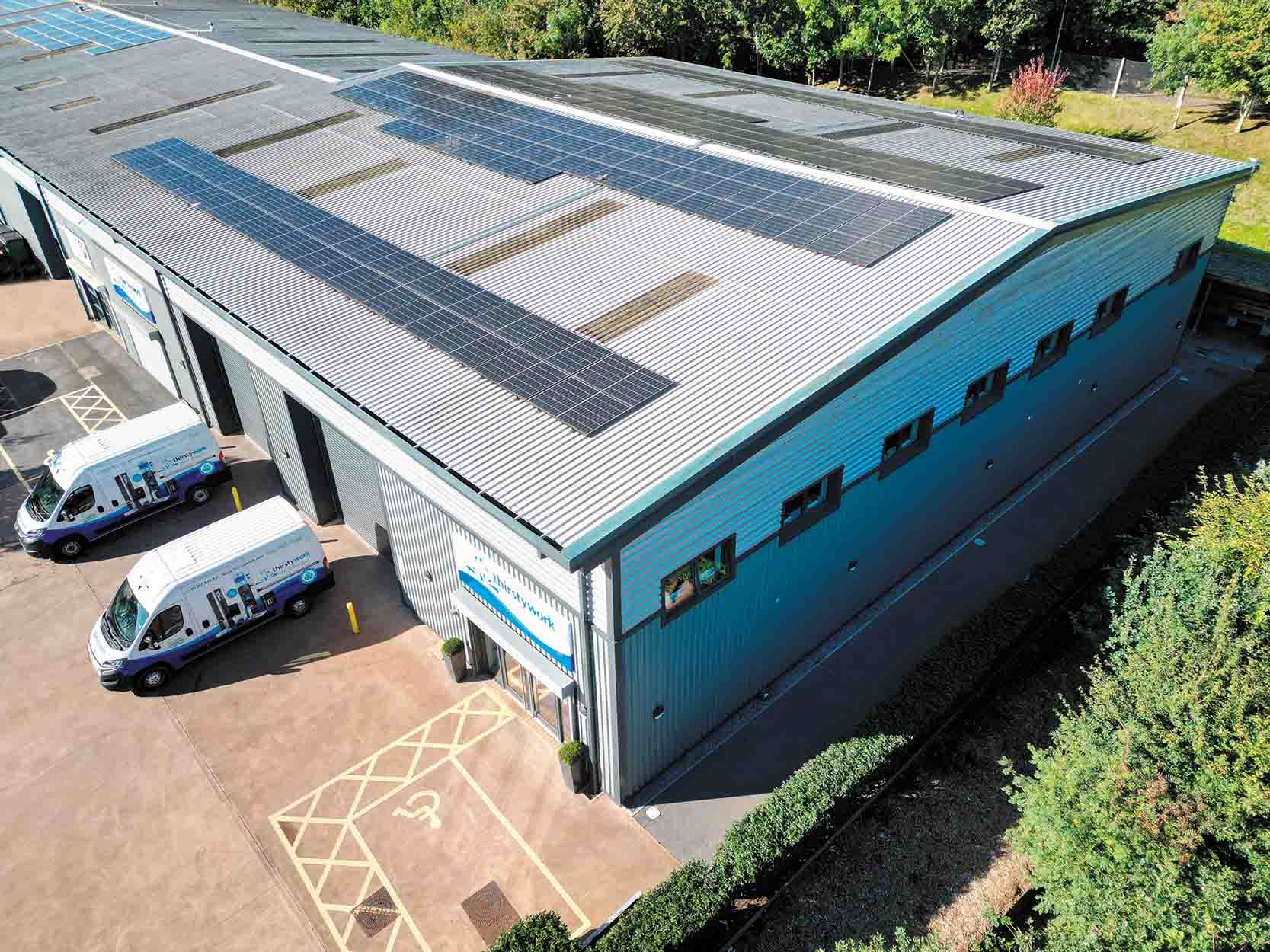 Thirsty Work Exeter Solar Powered