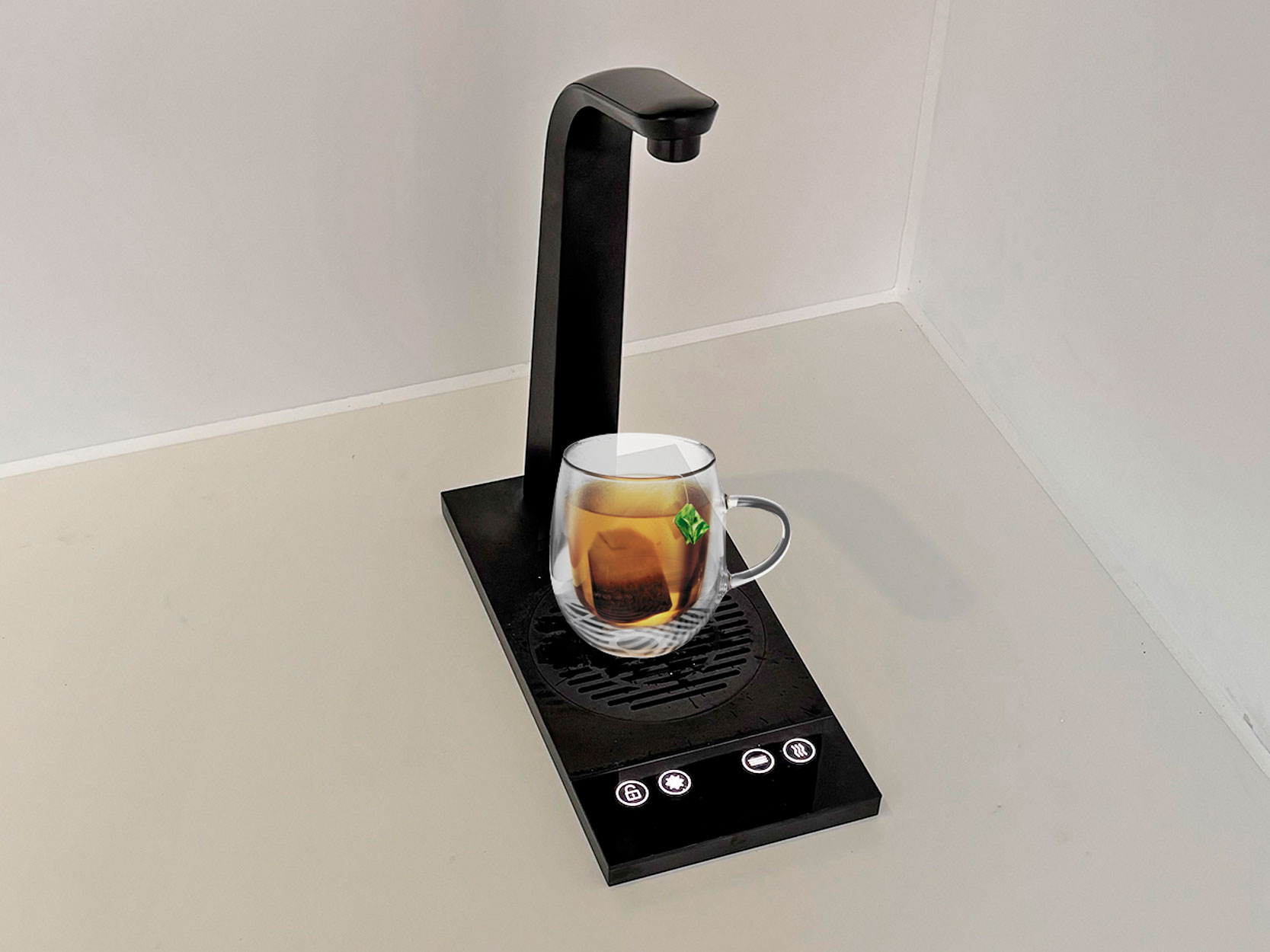 T3 Filtered Water Tap for Office Kitchens with hot option