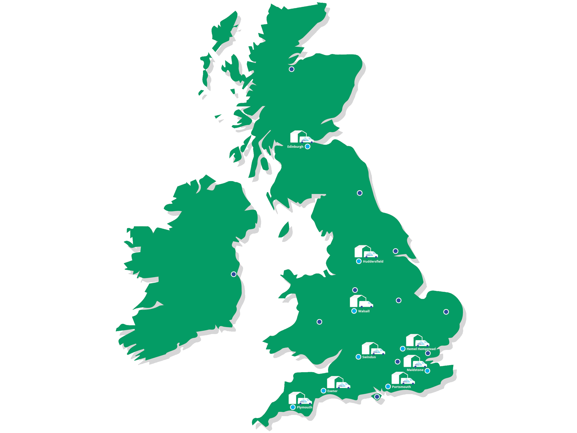 Water dispenser delivery in England, Wales and Scotland