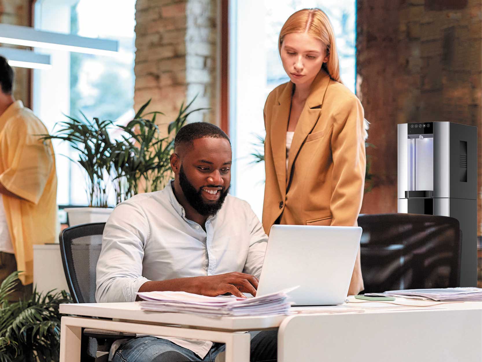 water cooler rental for large and small businesses in the office