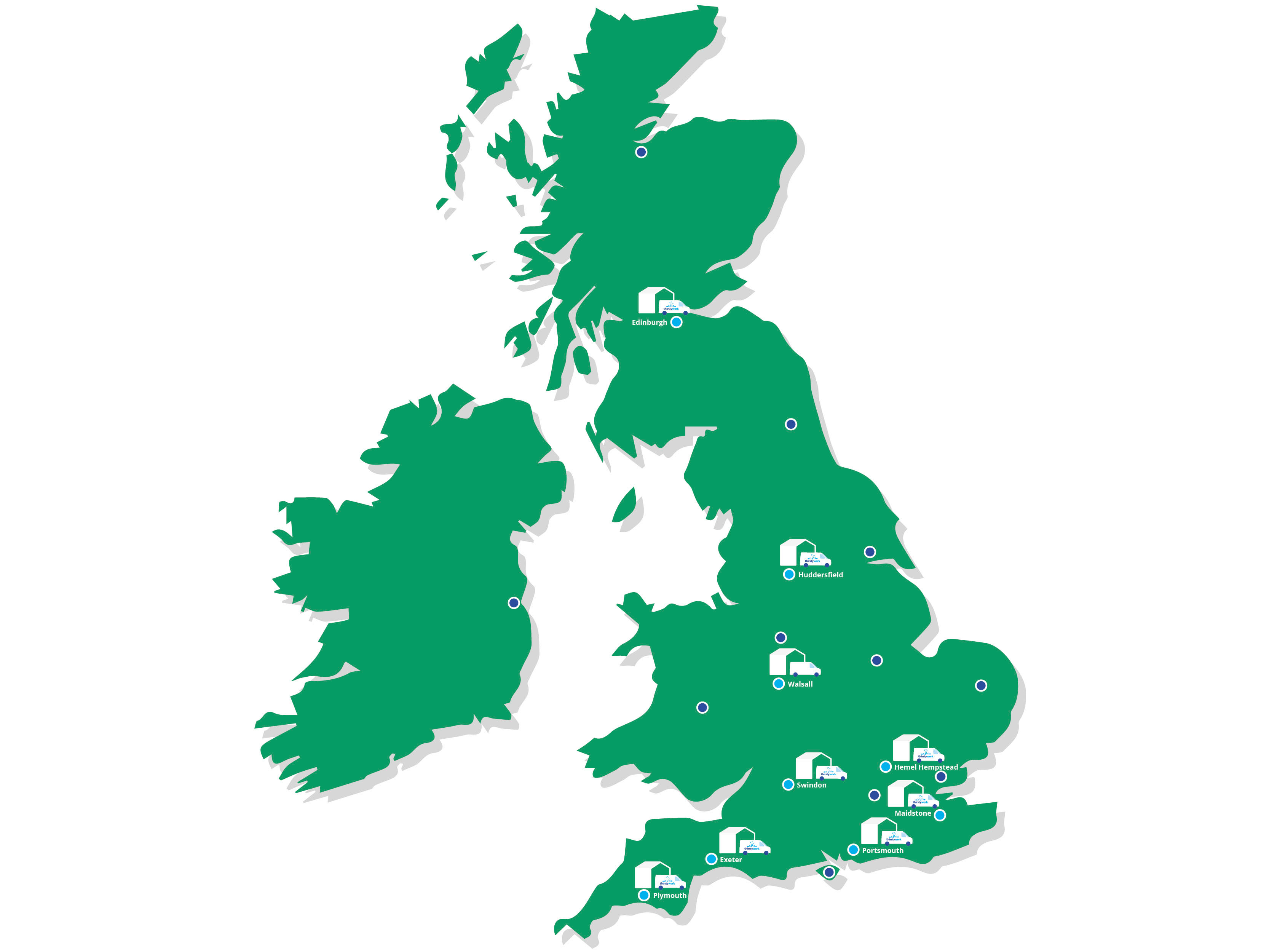 Water dispenser delivery in England, Wales and Scotland