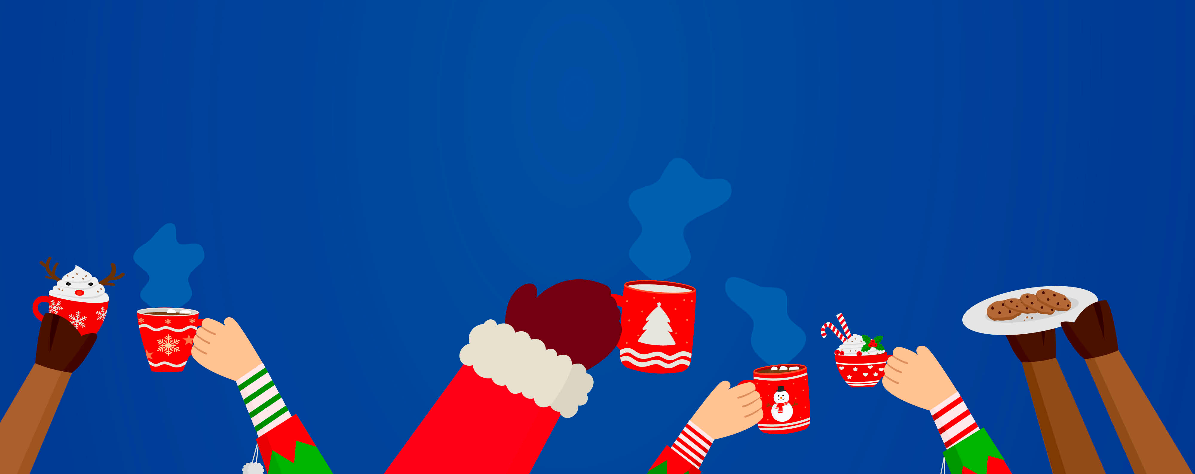 Festive Hot Drinks In the Office