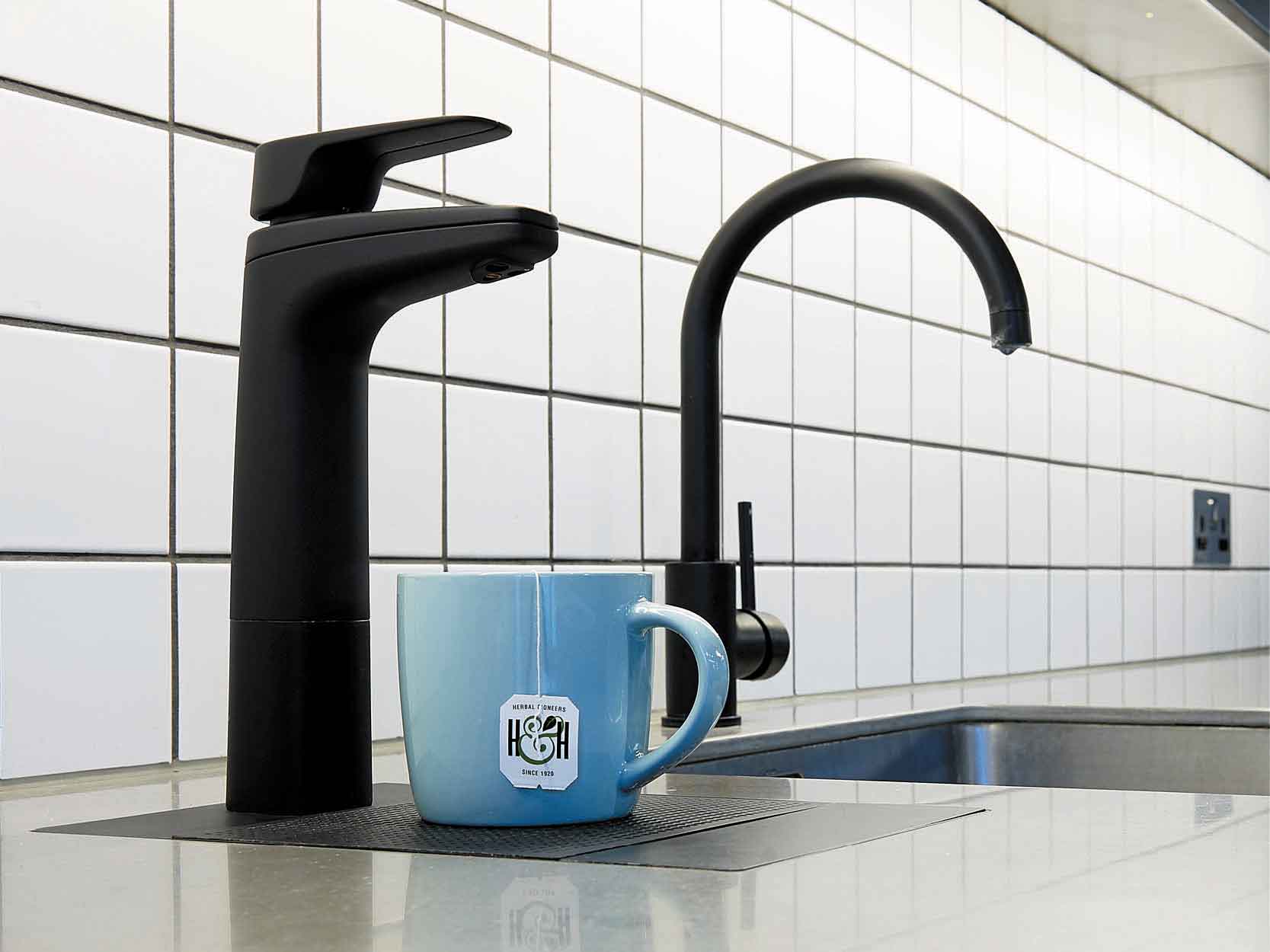 Dual Billi Tap for filtered drinking water in the kitchen