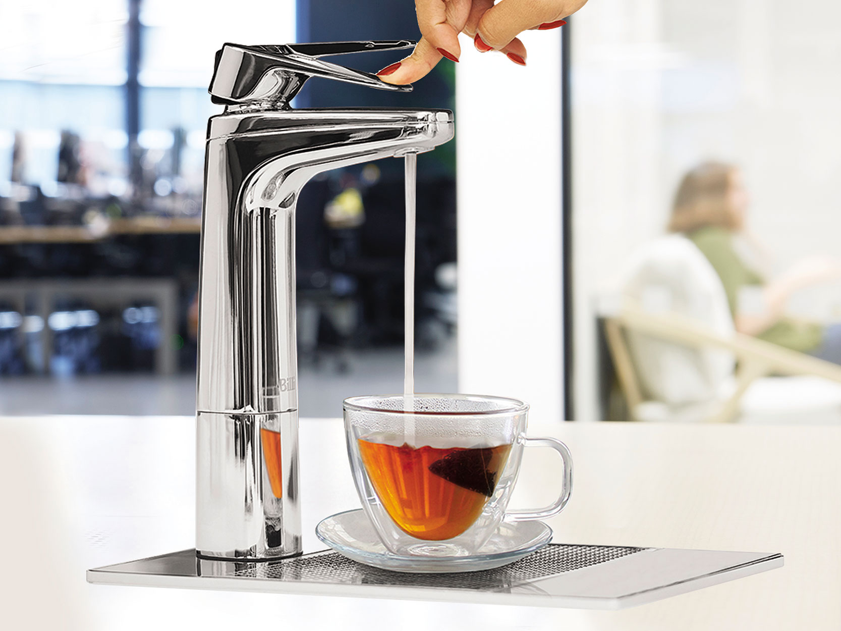 Hot water taps and filtration for Cafes and Restaurants