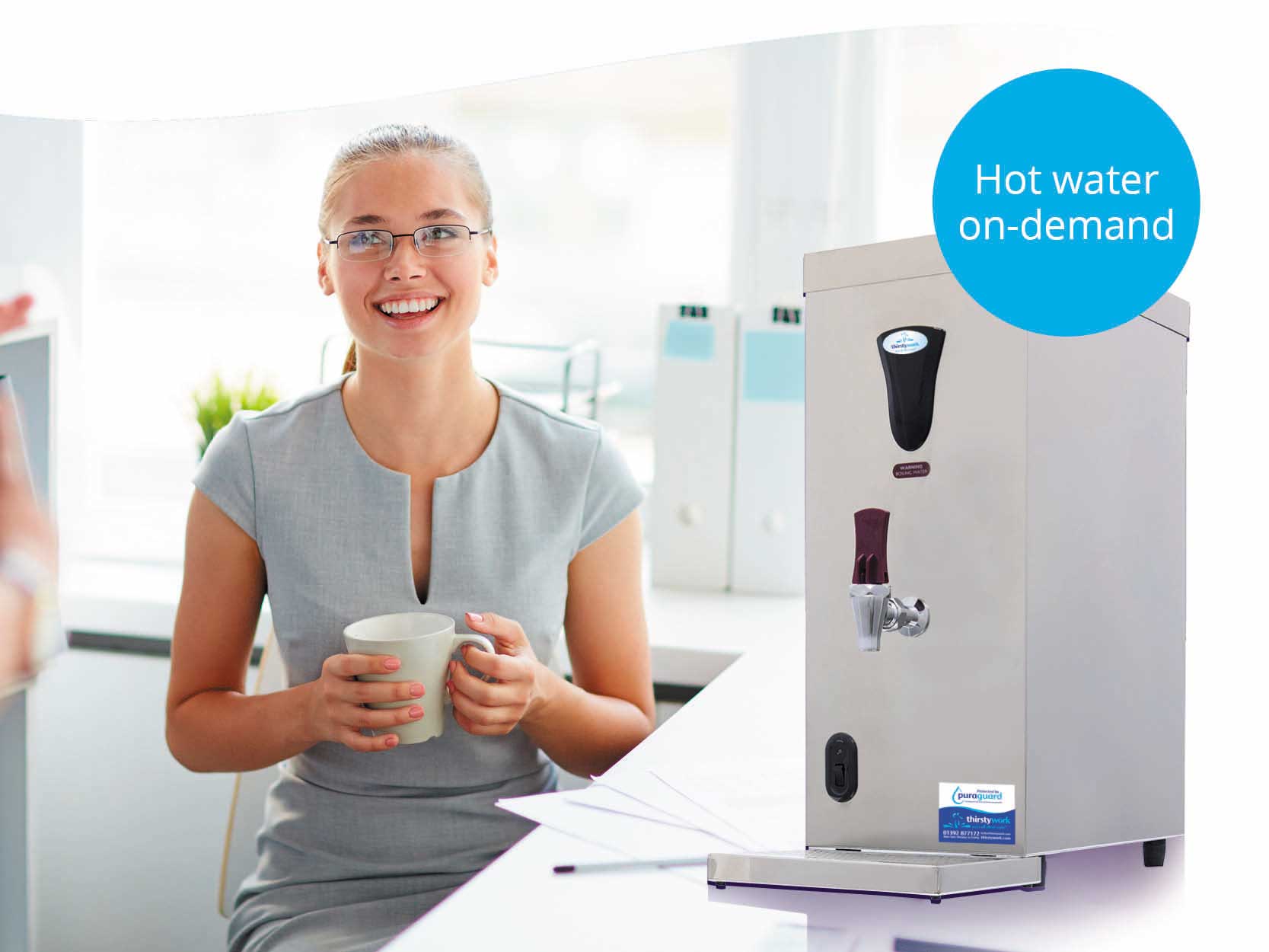 hot water dispenser for office