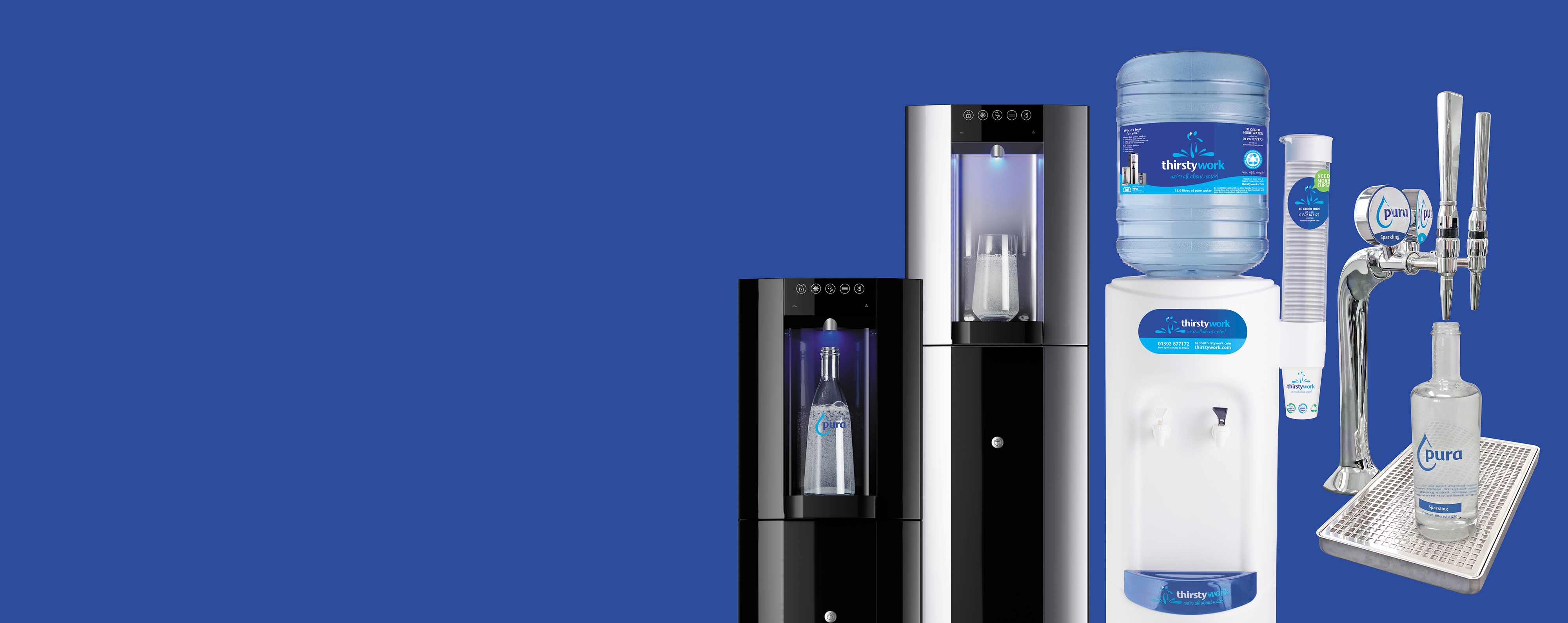 Water Dispensers and Water Bottling Systems Collection