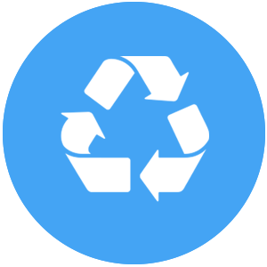 environment icon blue circle