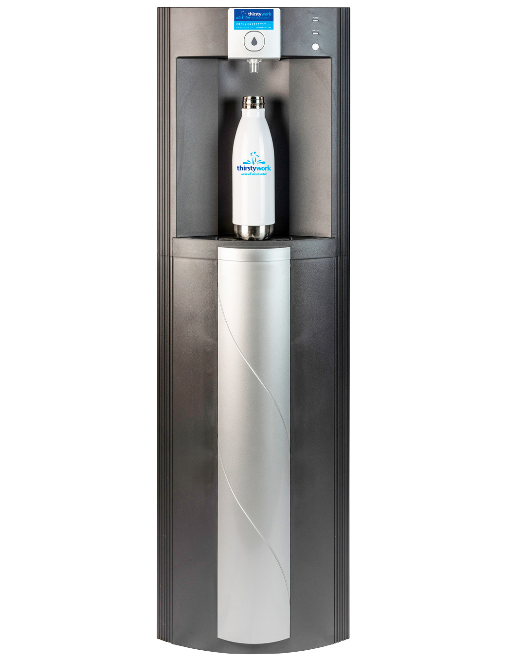 free standing arctic chill 108 mains fed water dispenser for filling bottles