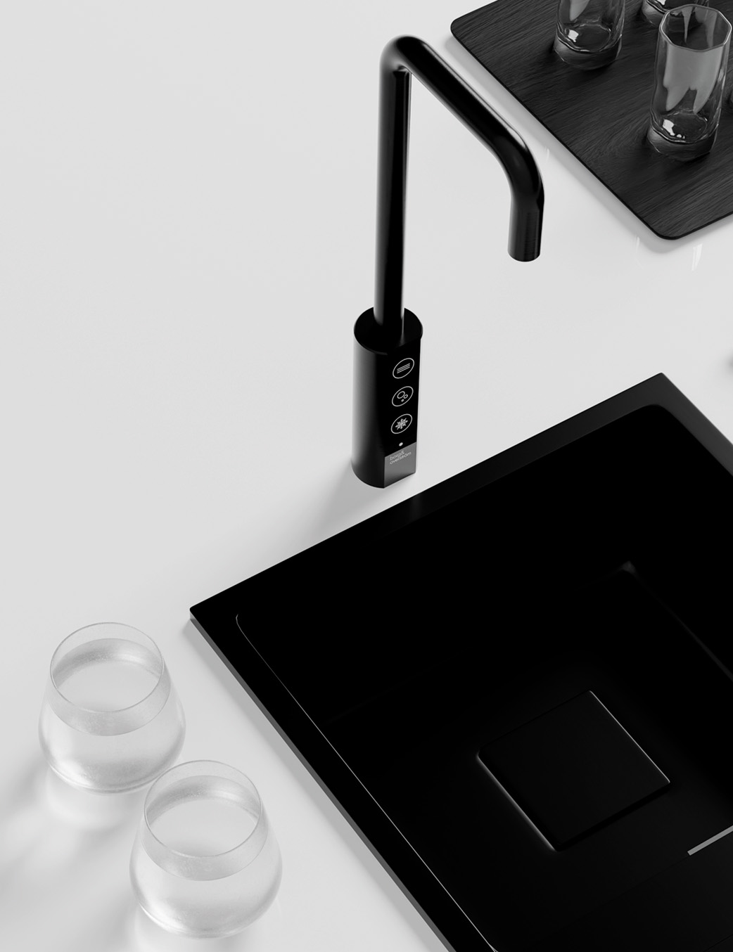 Borg & Overstrom T1 Tap over sink