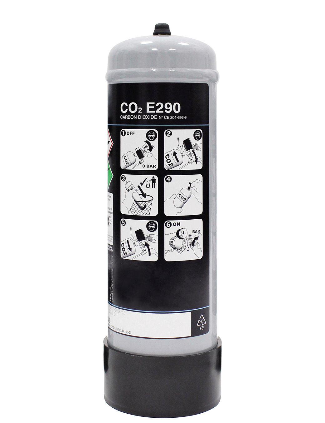 pack of 4 co2 canisters for our sparkling water coolers