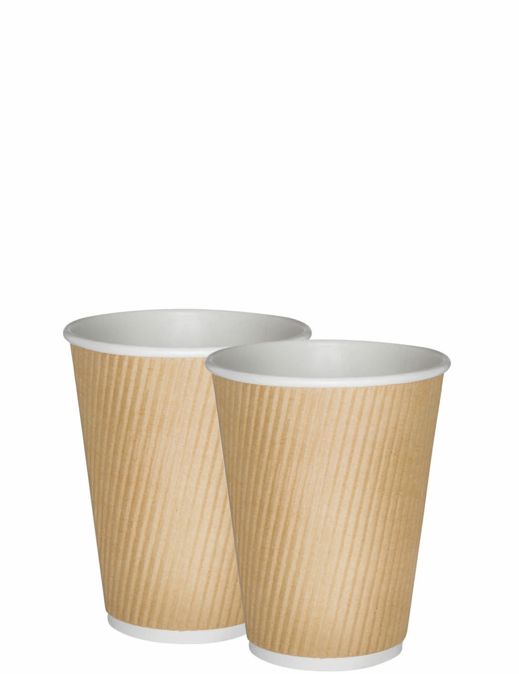 8oz kraft beige hot drink cups