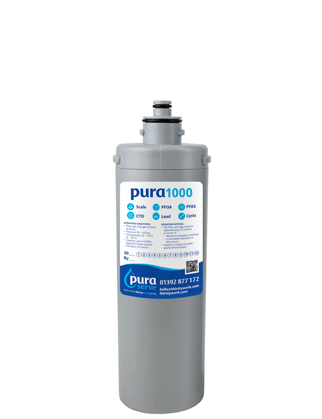 Pura 1000 premium water filter