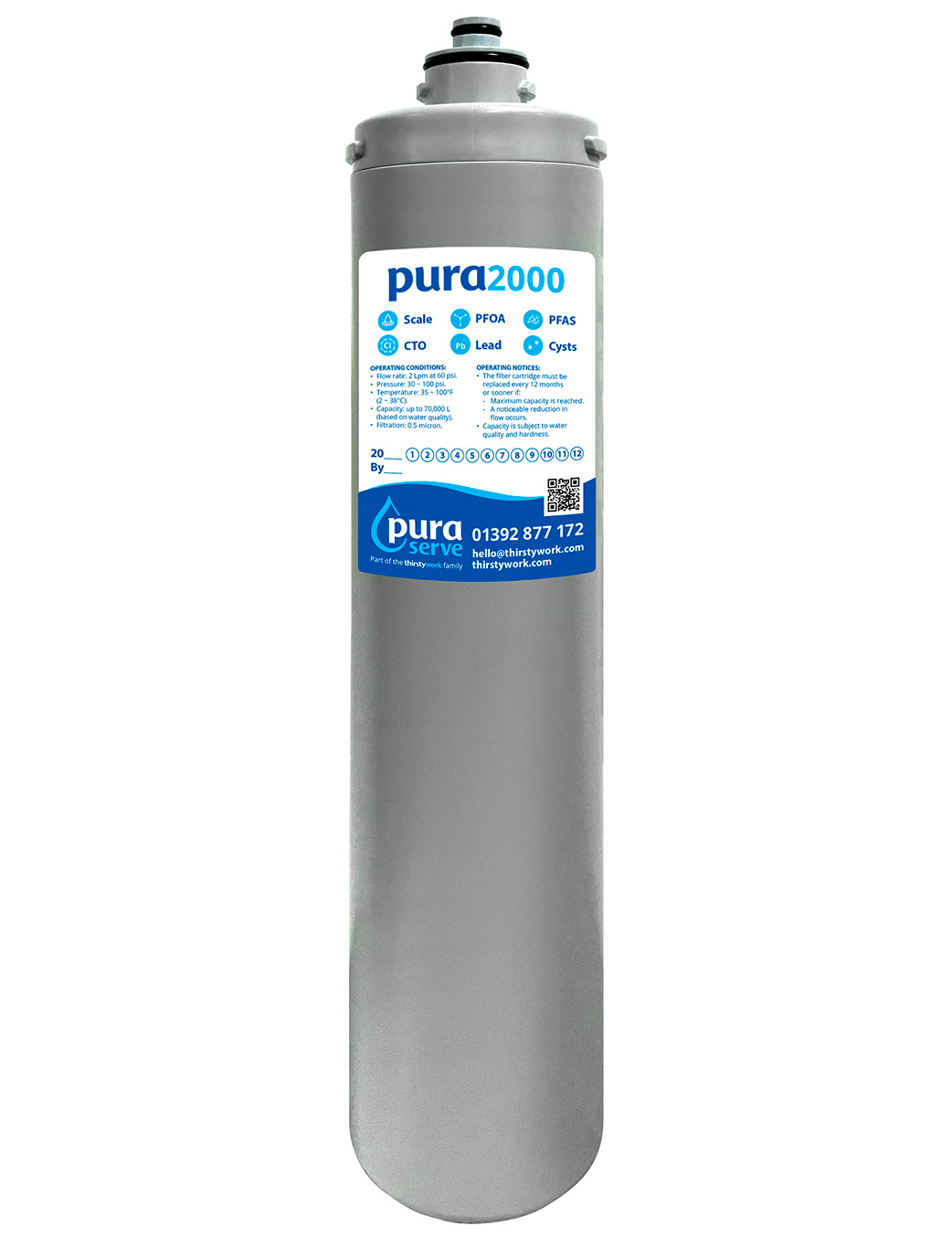 Pura 2000 premium water filter