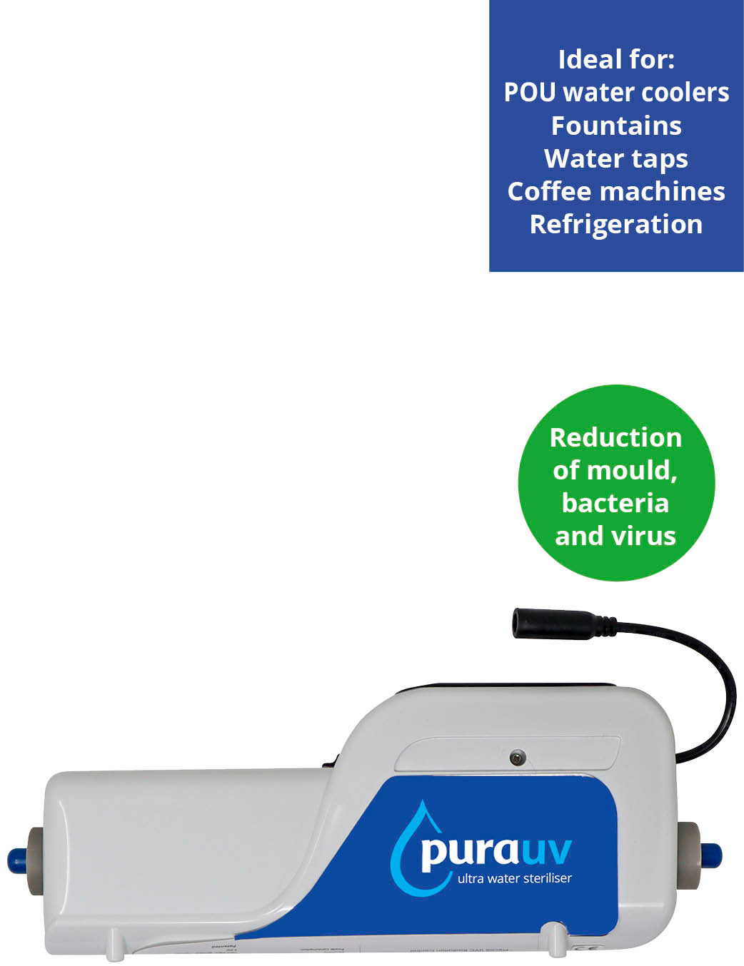Water Cooler UV Water Sterilisation