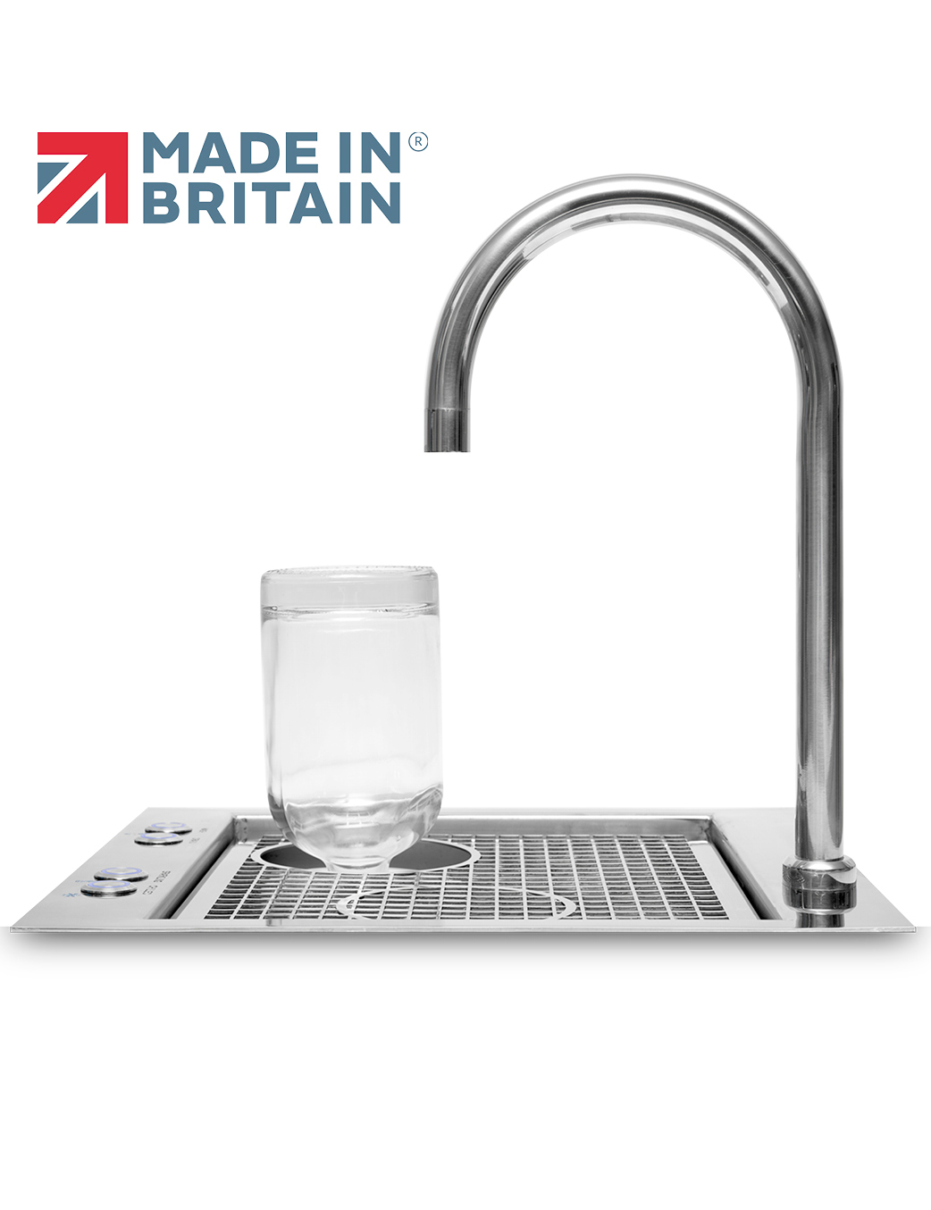 Made in Britain HydreauBar bottle wash and tap water refill station