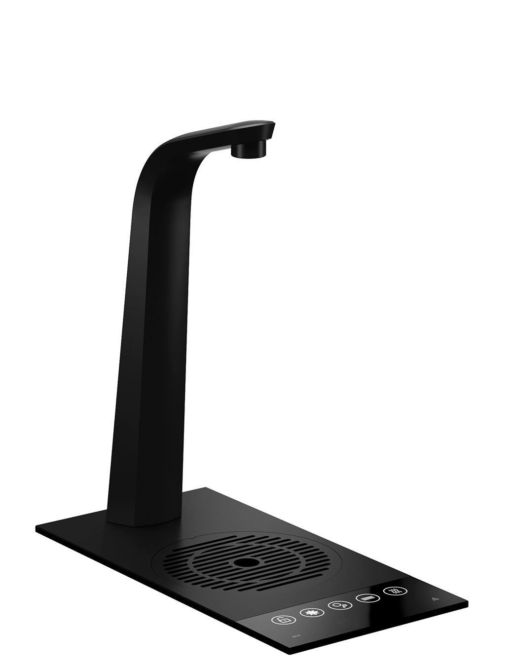 t3 filtered tap in black for high volume use
