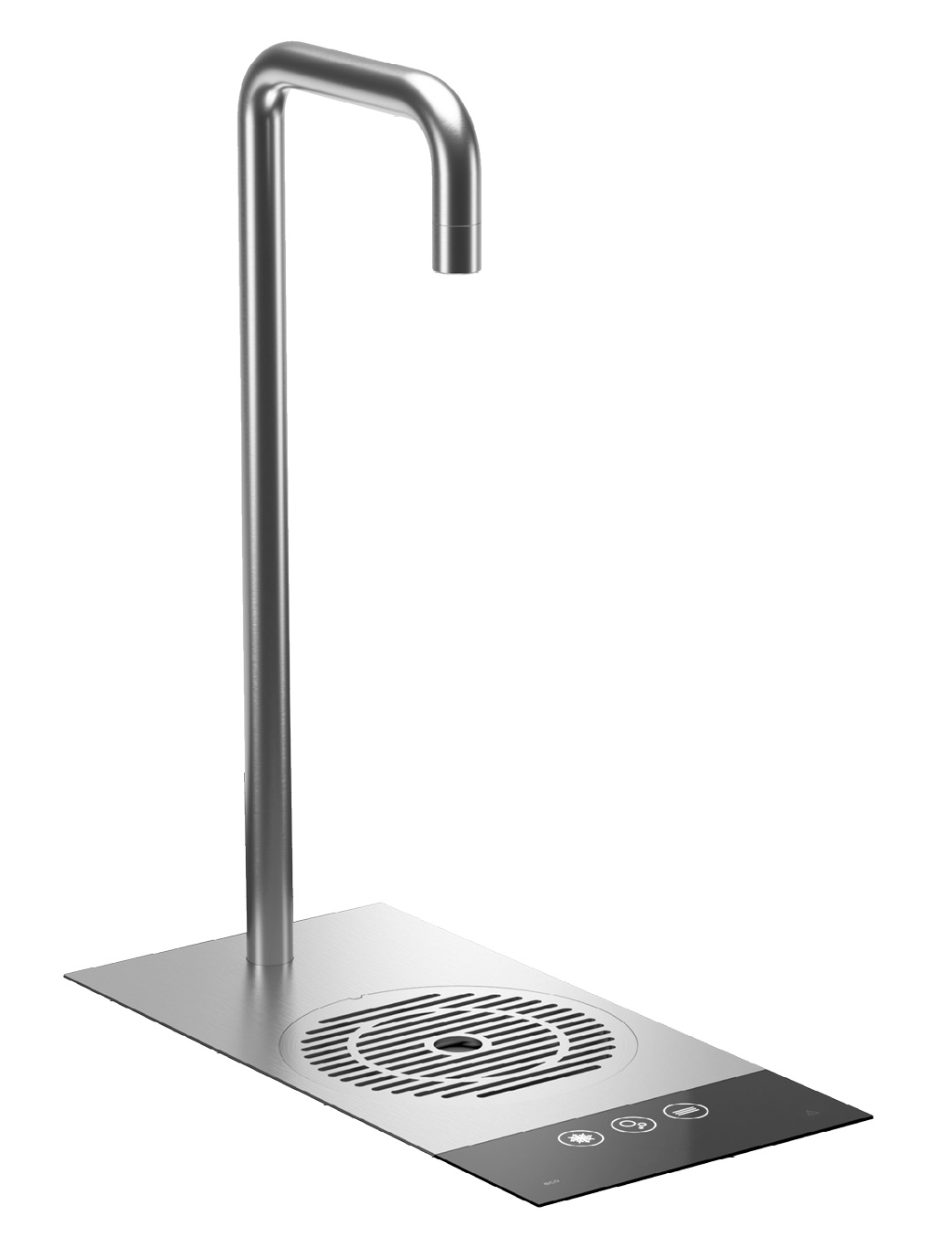 t2 tap silver for use in conference centres