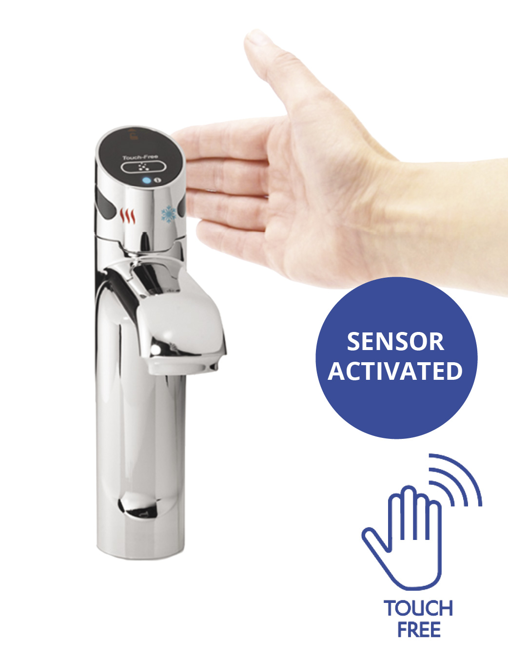 touch free hydro tap with sensor