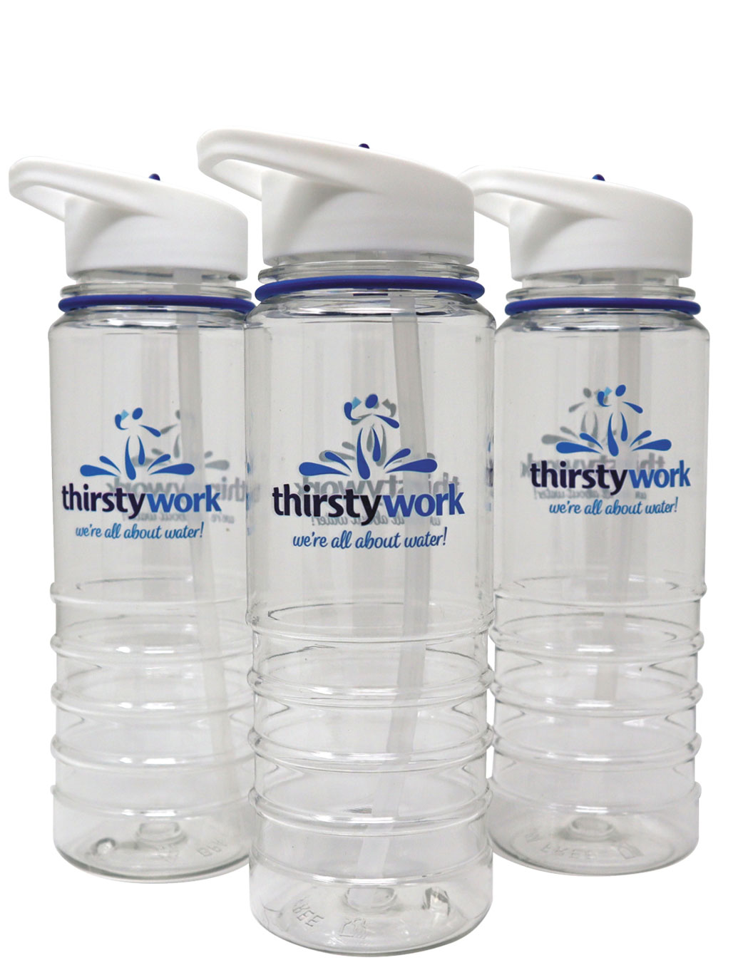 Thirsty Work Refillable Cold Drinks Bottle Trio